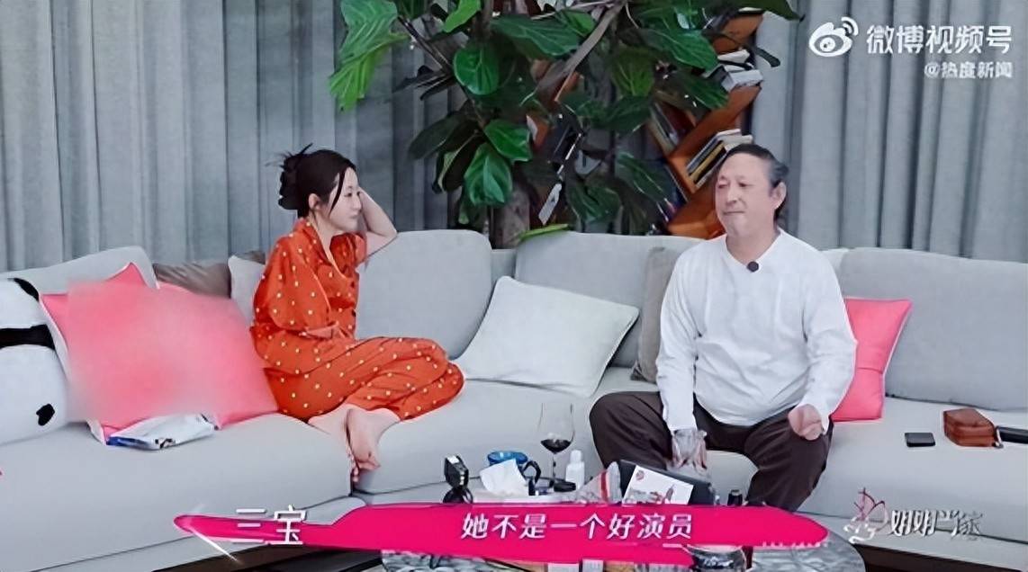原创            孙俪万万想不到，三宝的一句话，彻底撕下了她“好演员”的体面