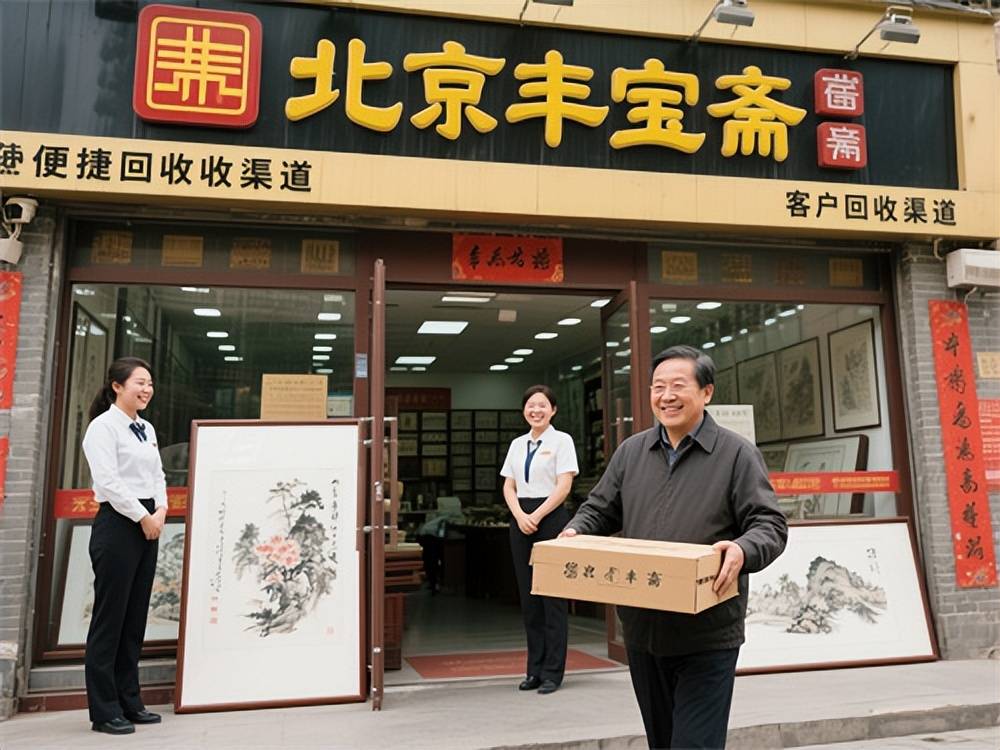 怕被“暗箱操作”？北京丰宝斋回收字画：全程透明