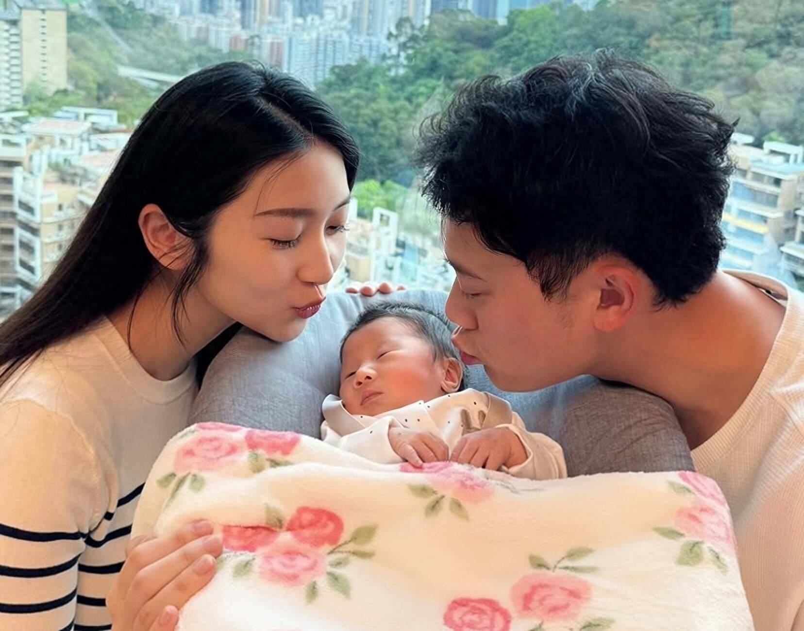 恭喜！香港人气女星宣布生女，狠甩前男友，未婚先孕如愿嫁入豪门