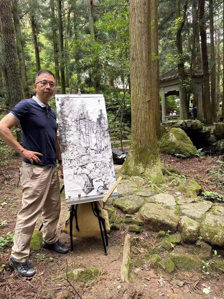 衡山五维：李得之写生里的共生密码