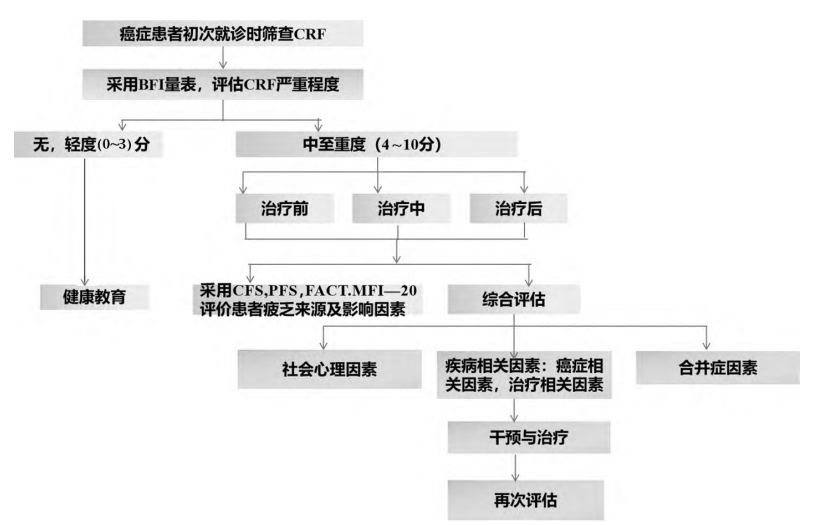 癌因性疲乏中西医结合护理专家共识