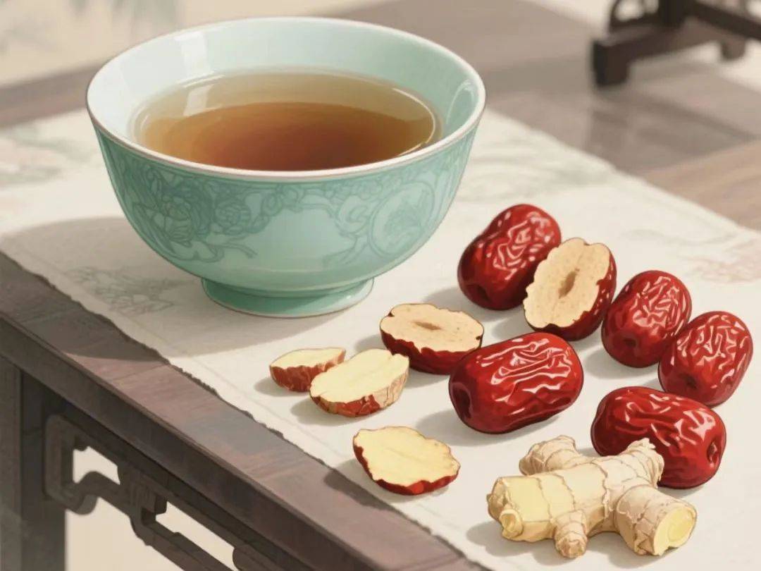 节气养生智慧 | 除湿饮方——姜枣茶与薏仁红豆水的体质密码