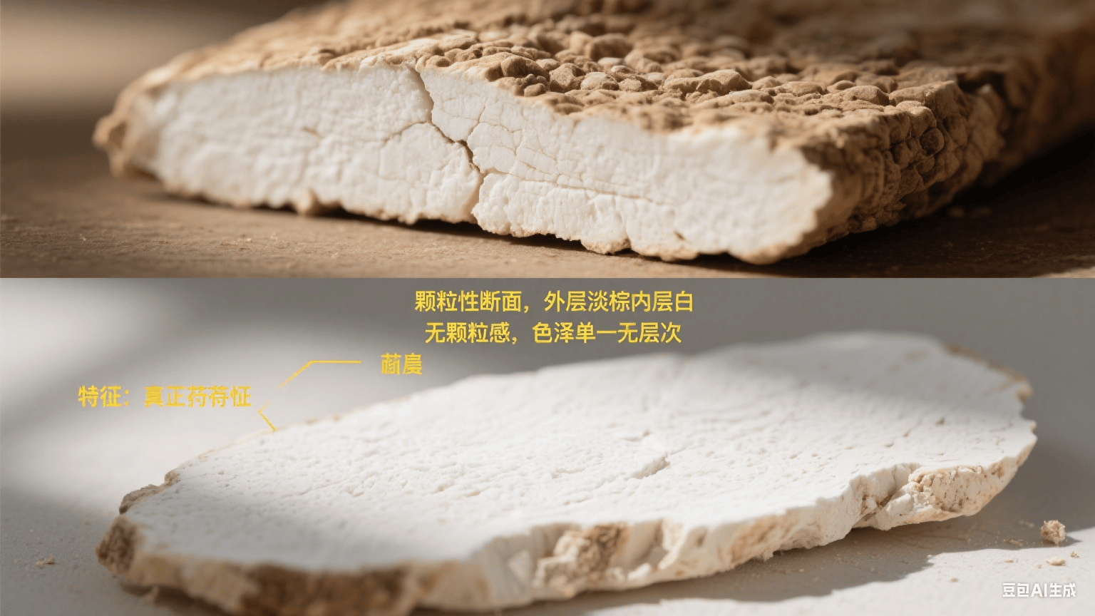 施宣赫老师教你慧眼识真茯苓，避开网购假货坑