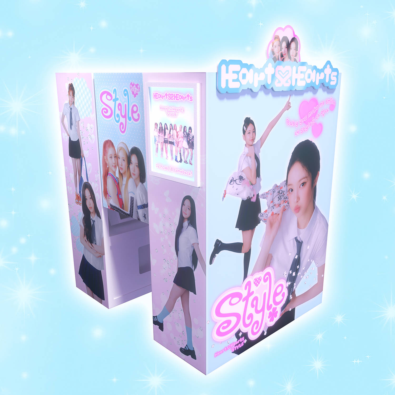 Hearts2Hearts凭借单曲《STYLE》全球人气攀升！登顶Billboard Japan“Heatseekers Songs”榜首！