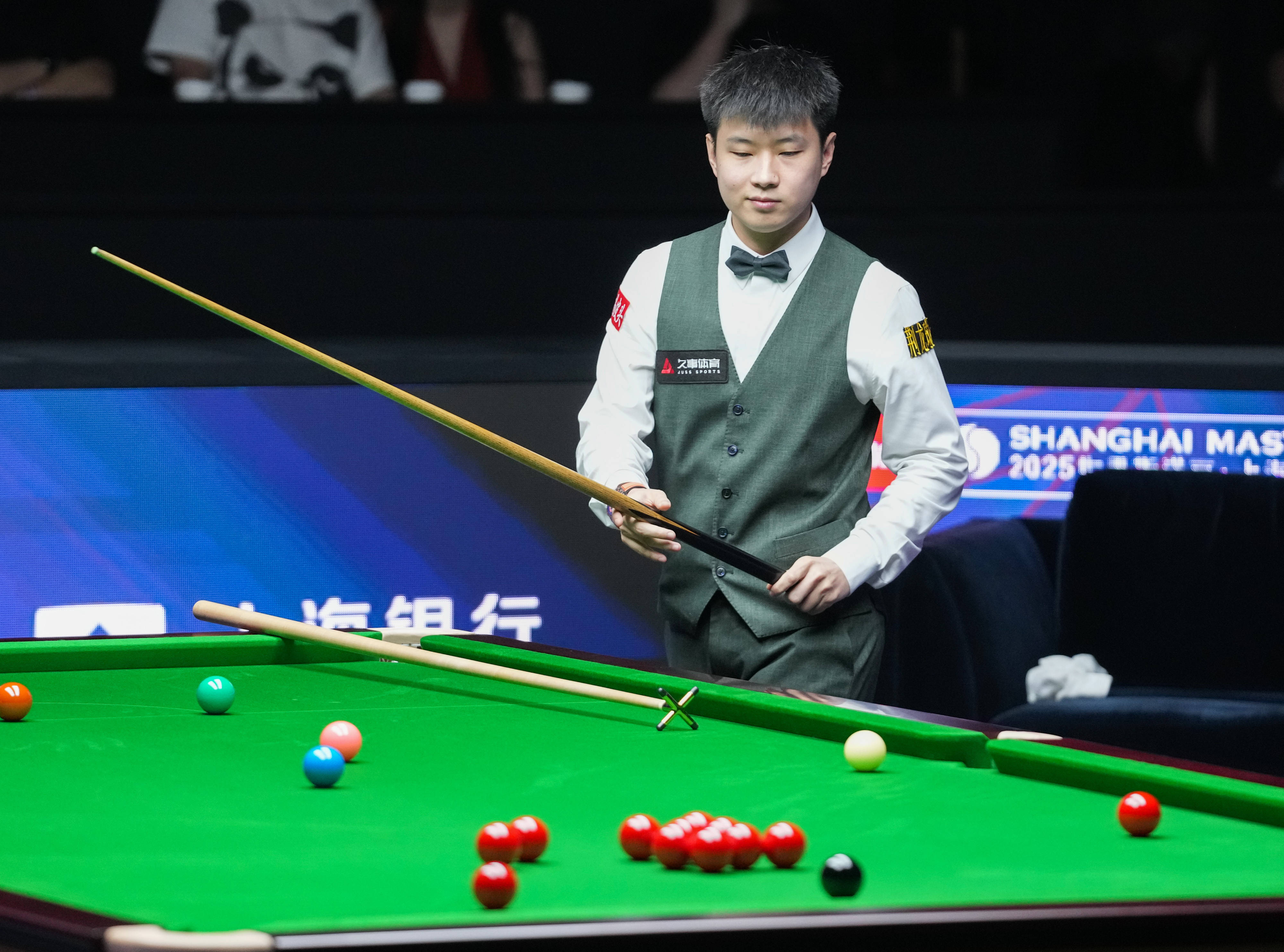 斯诺克上海大师赛丨赵心童对阵威尔逊