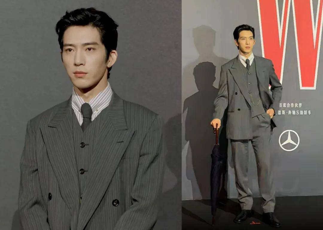 原创            W盛典红毯男星生图：井柏然造型亮眼，庞博帅气，刘昊然体态不佳