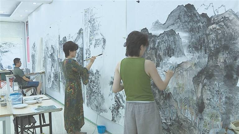 青州市探索“艺术+文旅”融合发展模式 打造齐鲁天路写生基地