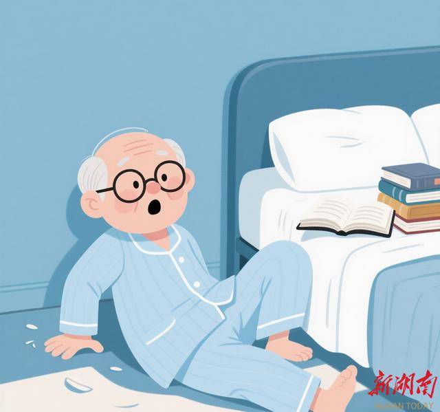 老人不慎摔倒，家属应该这样处理！