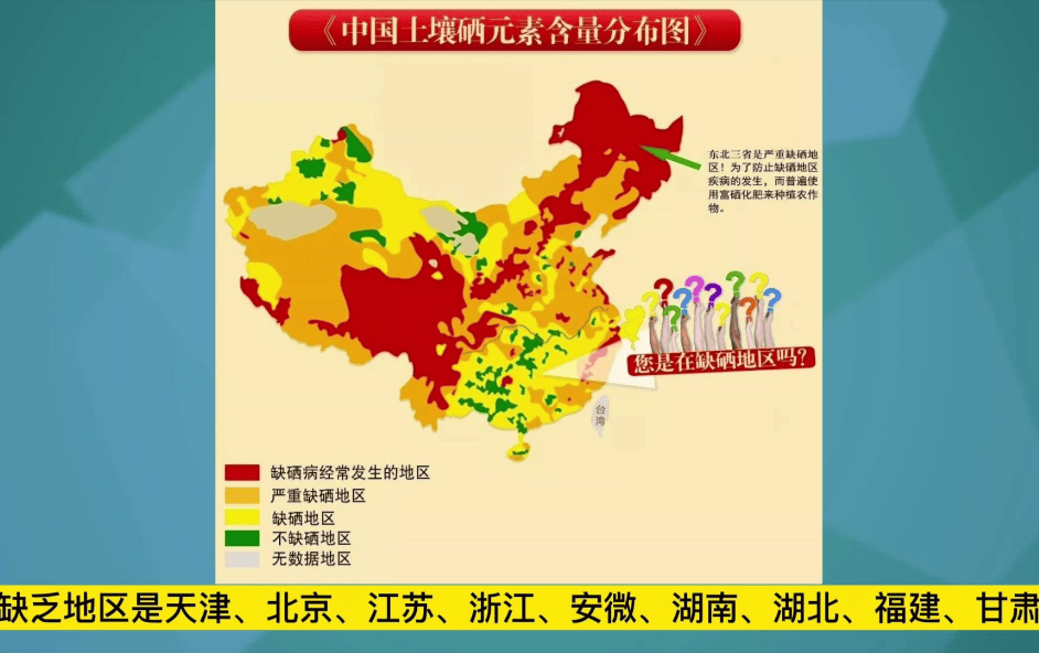 你家地里藏着 “硒” 密码吗？看看这份中国地图就知道