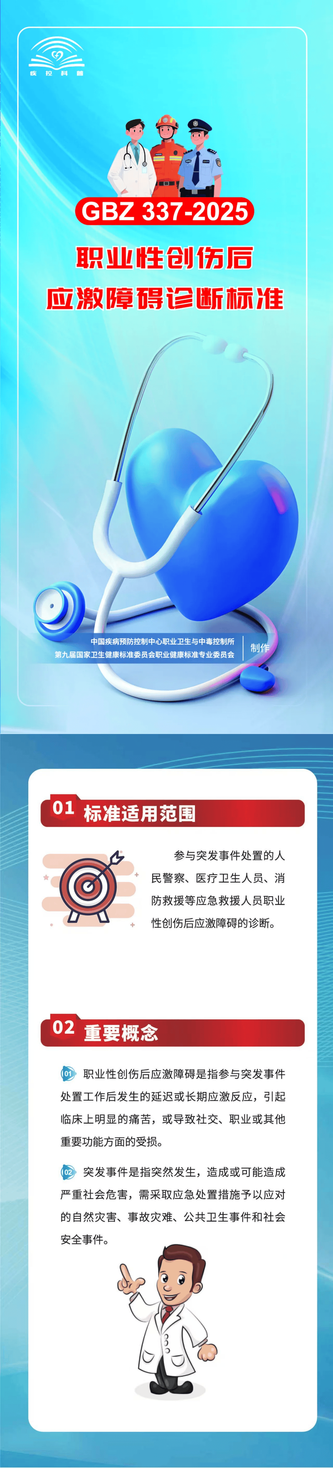 【健康科普】一图读懂 | 国家今年新增职业病：职业性创伤后应激障碍