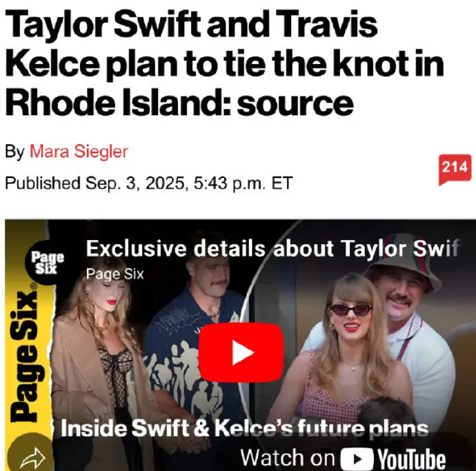 外媒曝霉霉将于明年夏天在罗德岛完婚：她着急要孩子