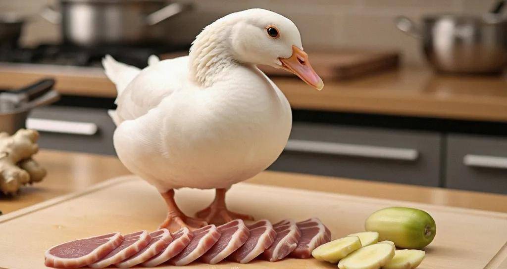 帕金森患者可尝试的养生食谱：鸭子肉加生姜