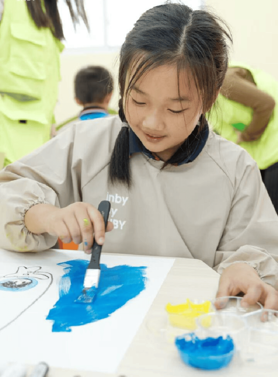 艺术课堂走进四川广元 以美育助力乡村儿童成长