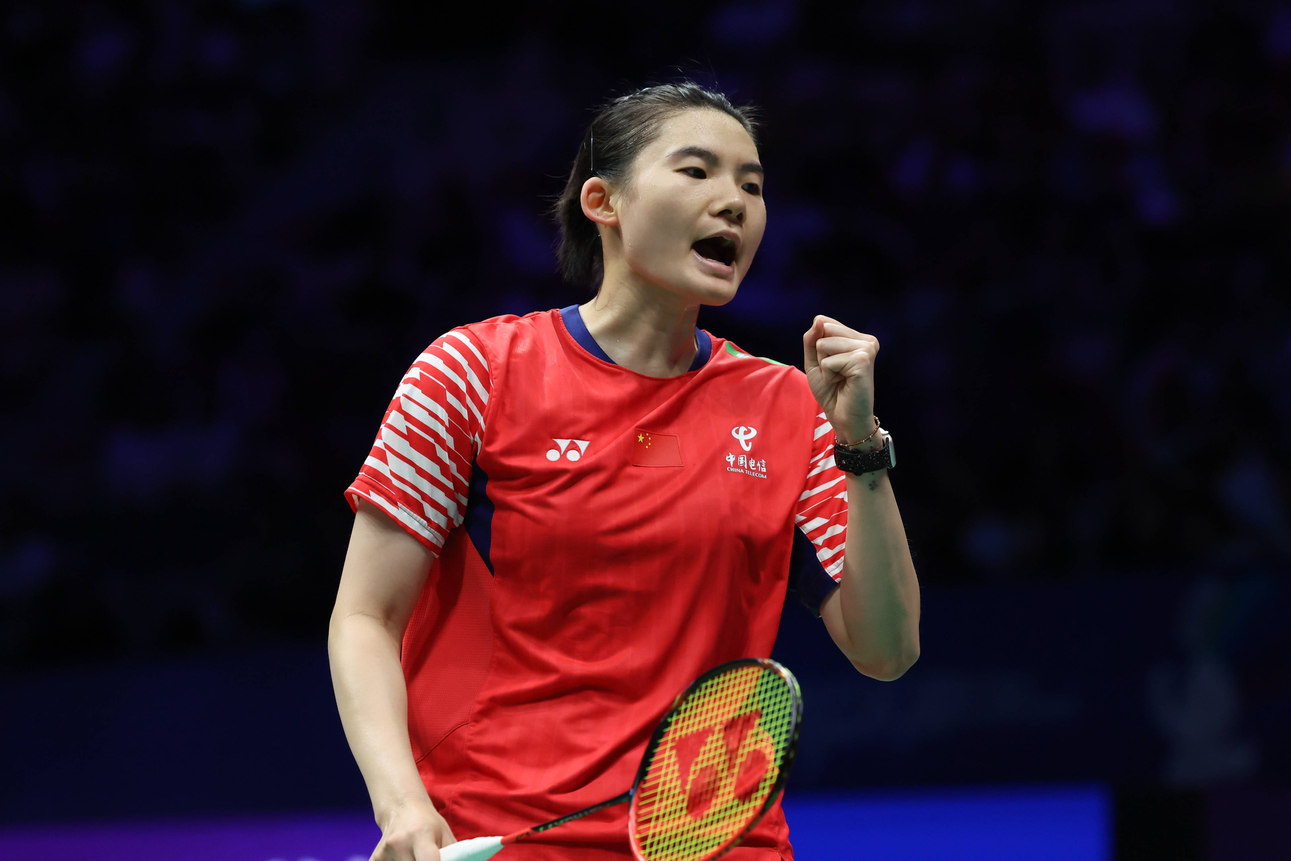 （体育）羽毛球——中国大师赛：安洗莹获女单冠军