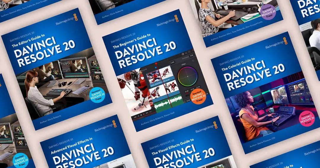 DaVinci Resolve 20培训系列书籍英文版