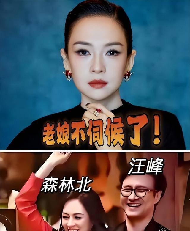 原创            离婚一年后，章子怡往上走，汪峰却陪森林北湿身炫富，他真甘心？
