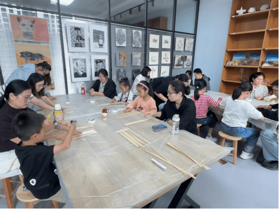 【江淮读书月·金秋趣滁州】滁州市图书馆开展“非遗美育·童心传承”——非遗竹编主题活动