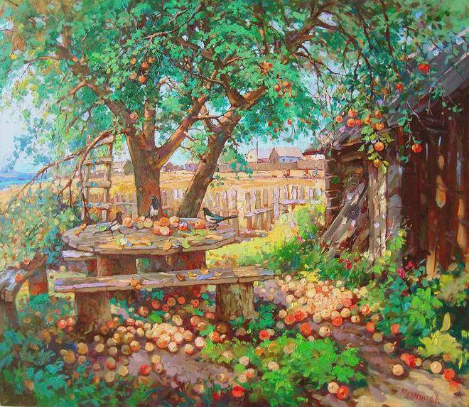 你绝对没见过！俄罗斯风景油画美的令人惊叹