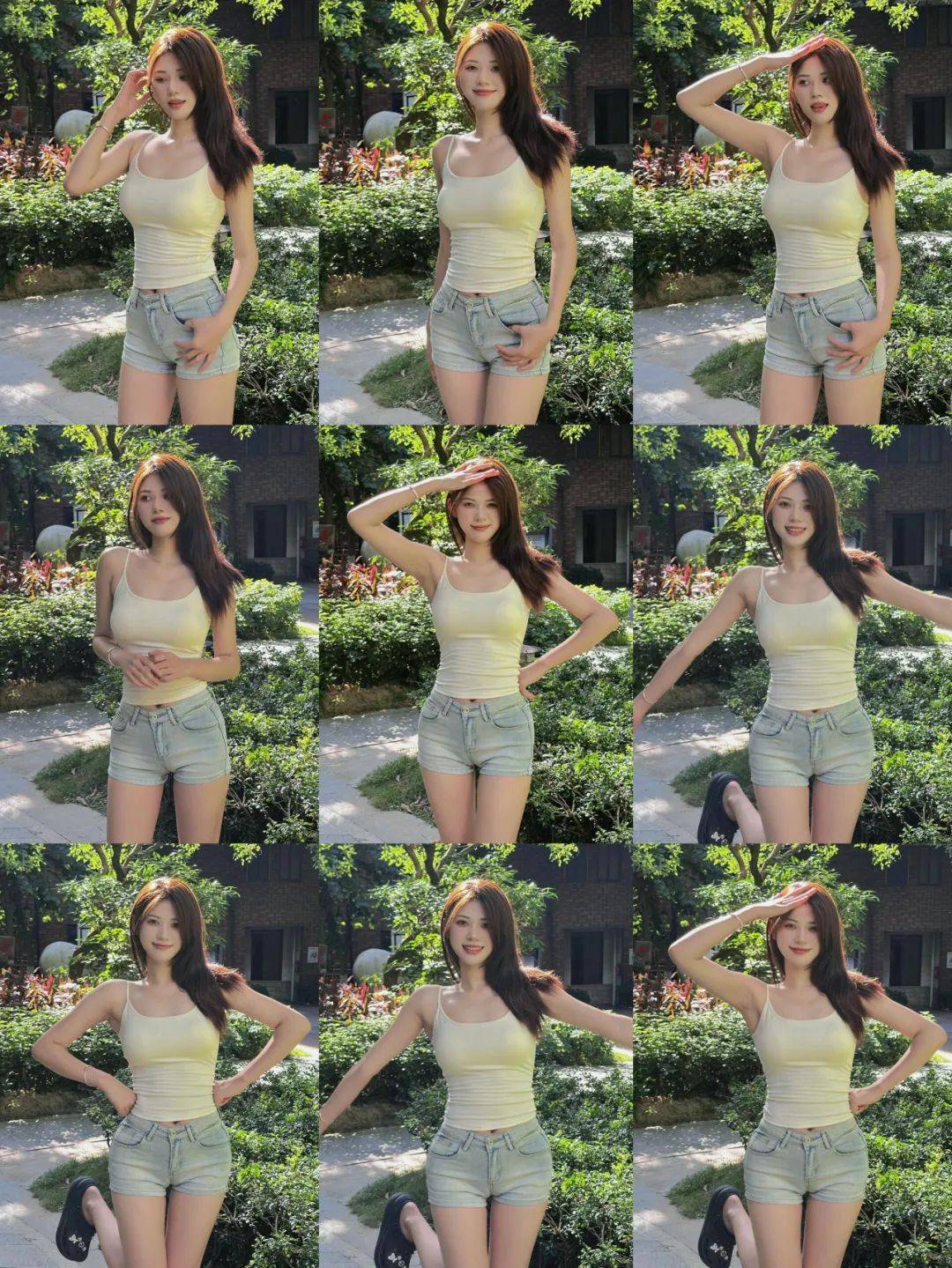 原创            拍照8个小动作，一看就会，俏皮又好看，显瘦显身材