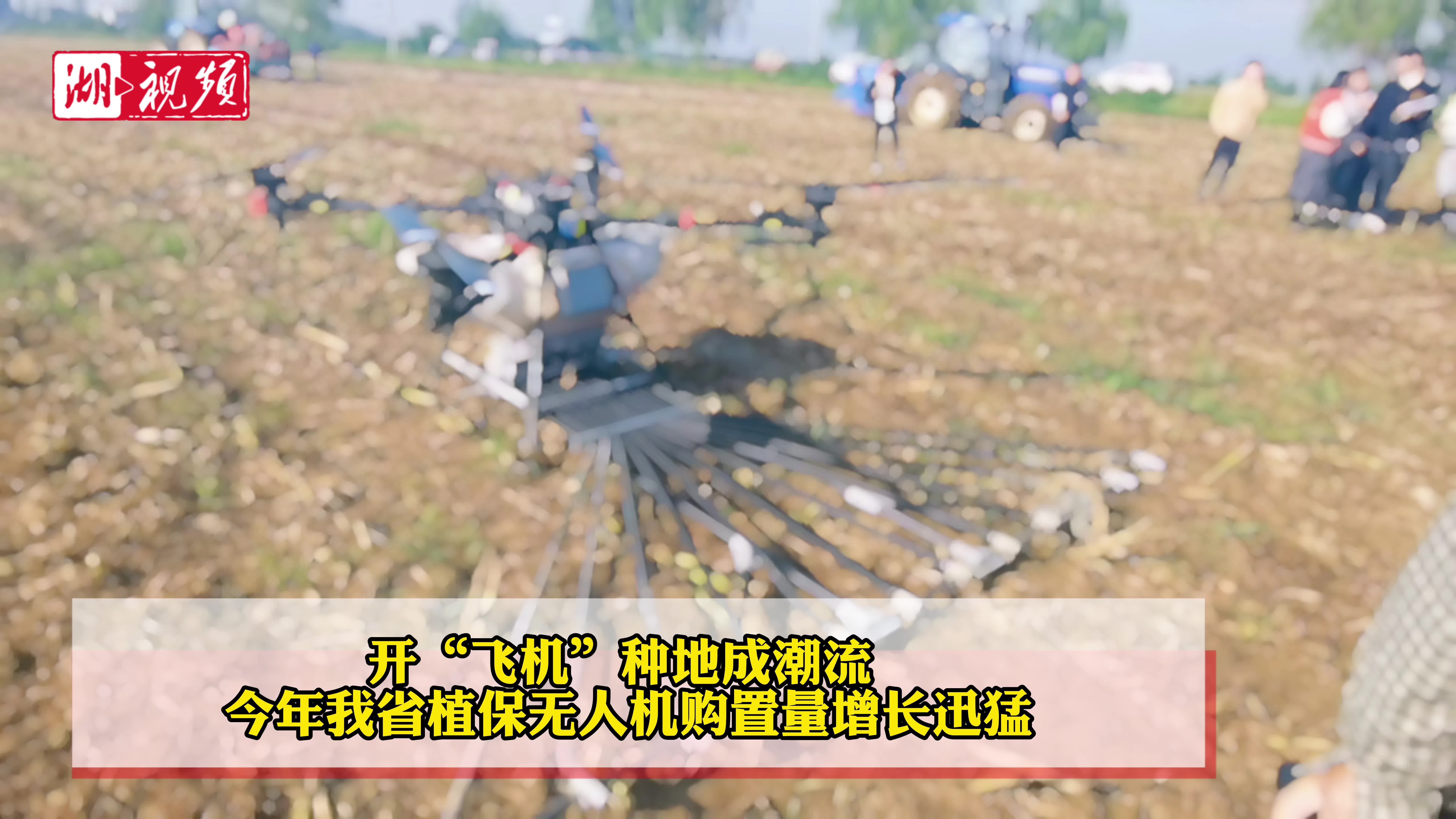 开“飞机”种地成潮流  今年我省植保无人机购置量增长迅猛