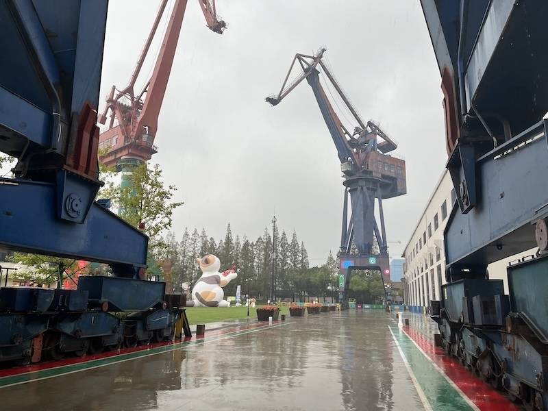 上海城市空间艺术季盛放复兴岛，船台公园等你来玩