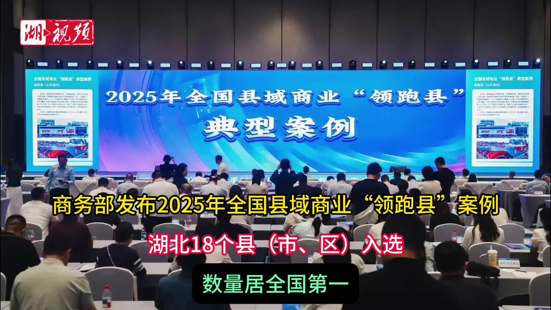 18个！2025年全国县域商业“领跑县”典型案例湖北入选数量全国第一
