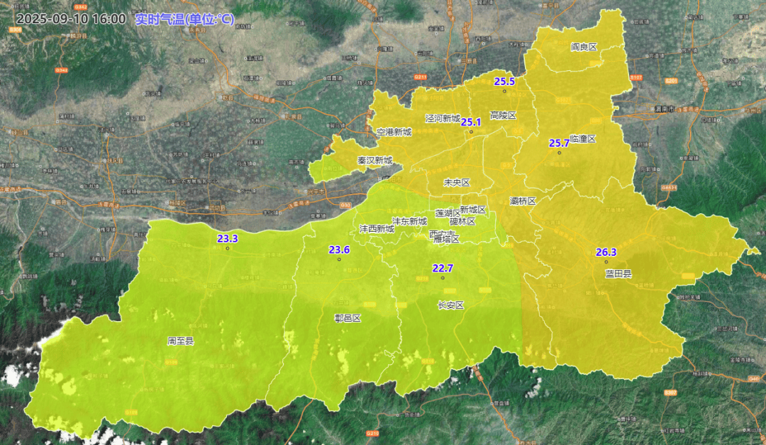 西安发布：明日全市中到大雨，降水结束时间就在……