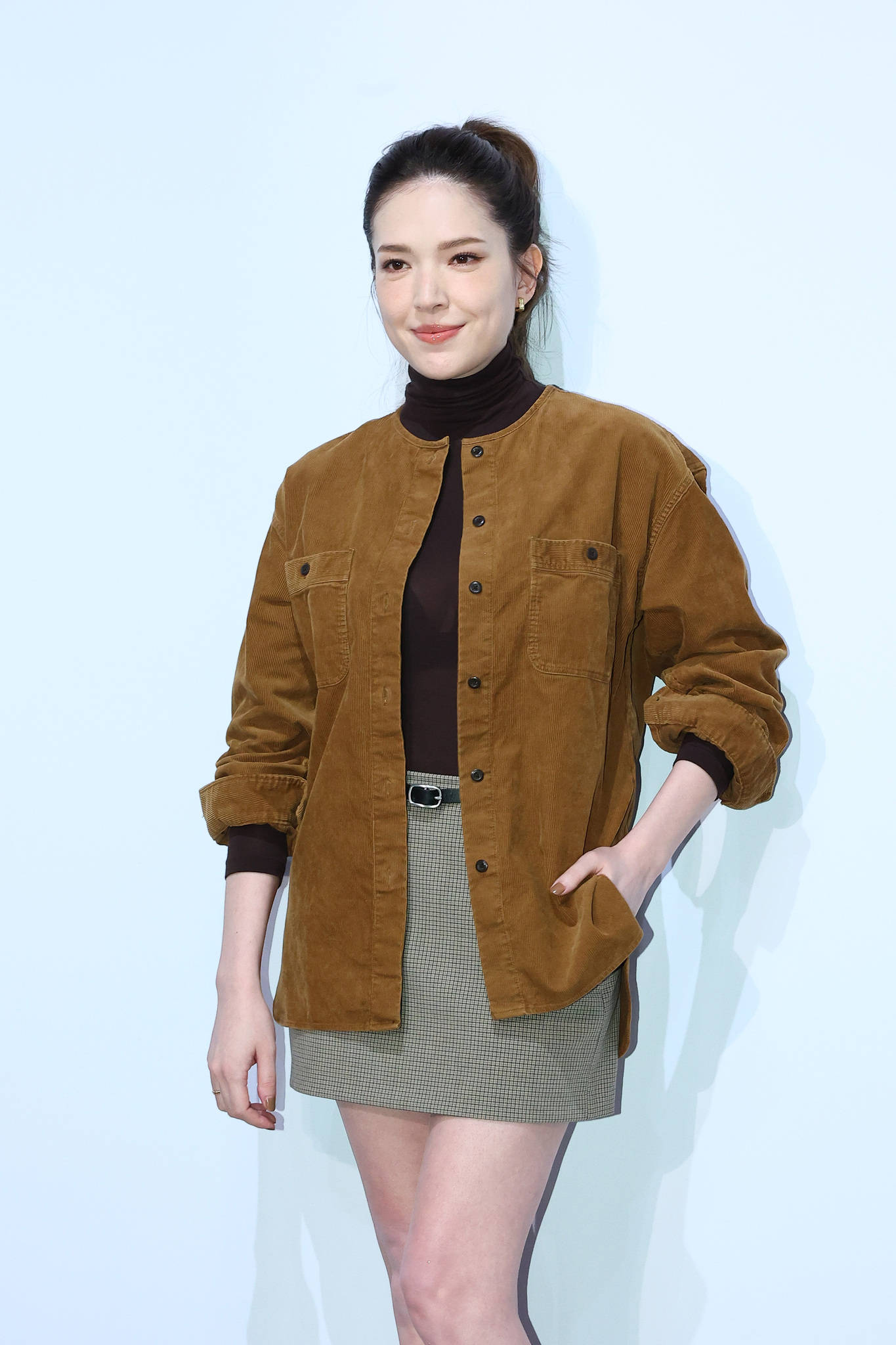 许玮甯产后恢复神速身材纤瘦 自称不排斥生二胎