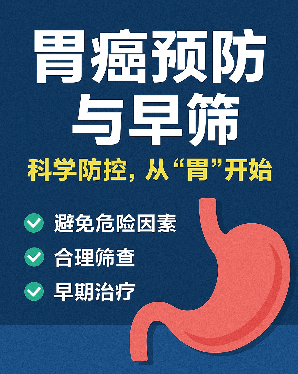 胃癌太可怕？其实可防可控！
