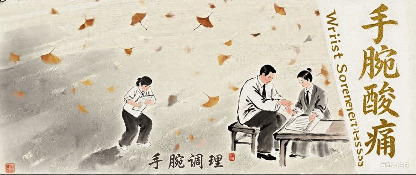 施宣赫老师教：谁没手腕酸过？总不好？中医这样说