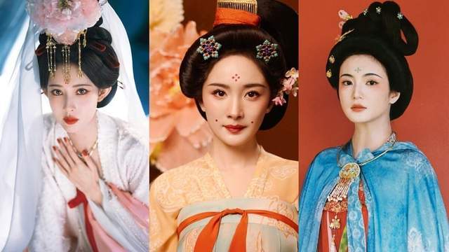 原创            网评剧「最适合唐代发髻」古装美人TOP5！ 《国色芳华》张雅钦第5，杨幂第3，冠军是她