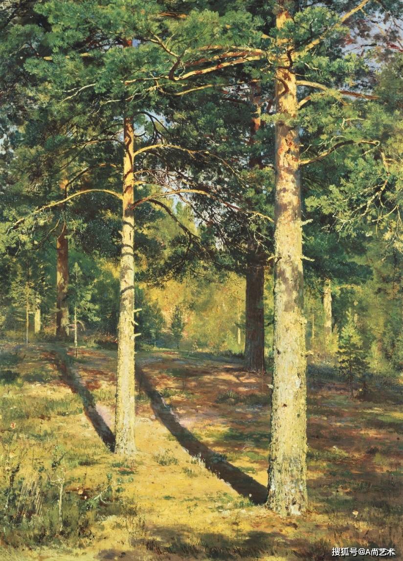 经典名画录 希什金 油画作品