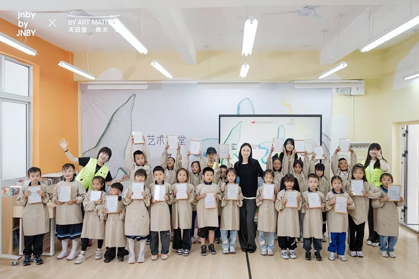 江南布衣 X 天目里美术馆：艺术课堂走进四川广元，助力乡村儿童美育