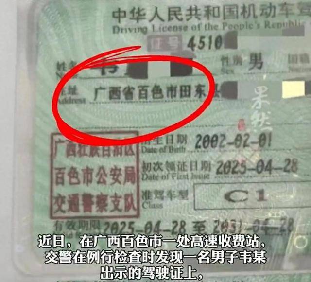 吃了没文化的亏！男子买假驾照写“广西省”没发现不对：家人都以为是真的