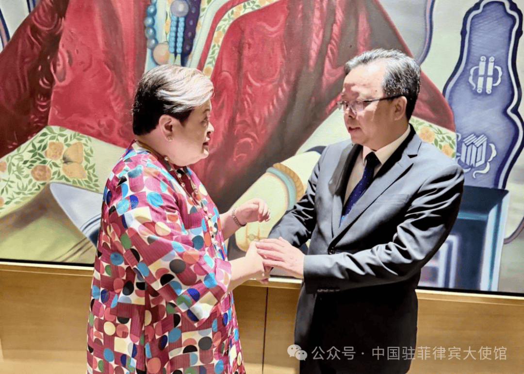 中国驻菲律宾大使黄溪连即将离任