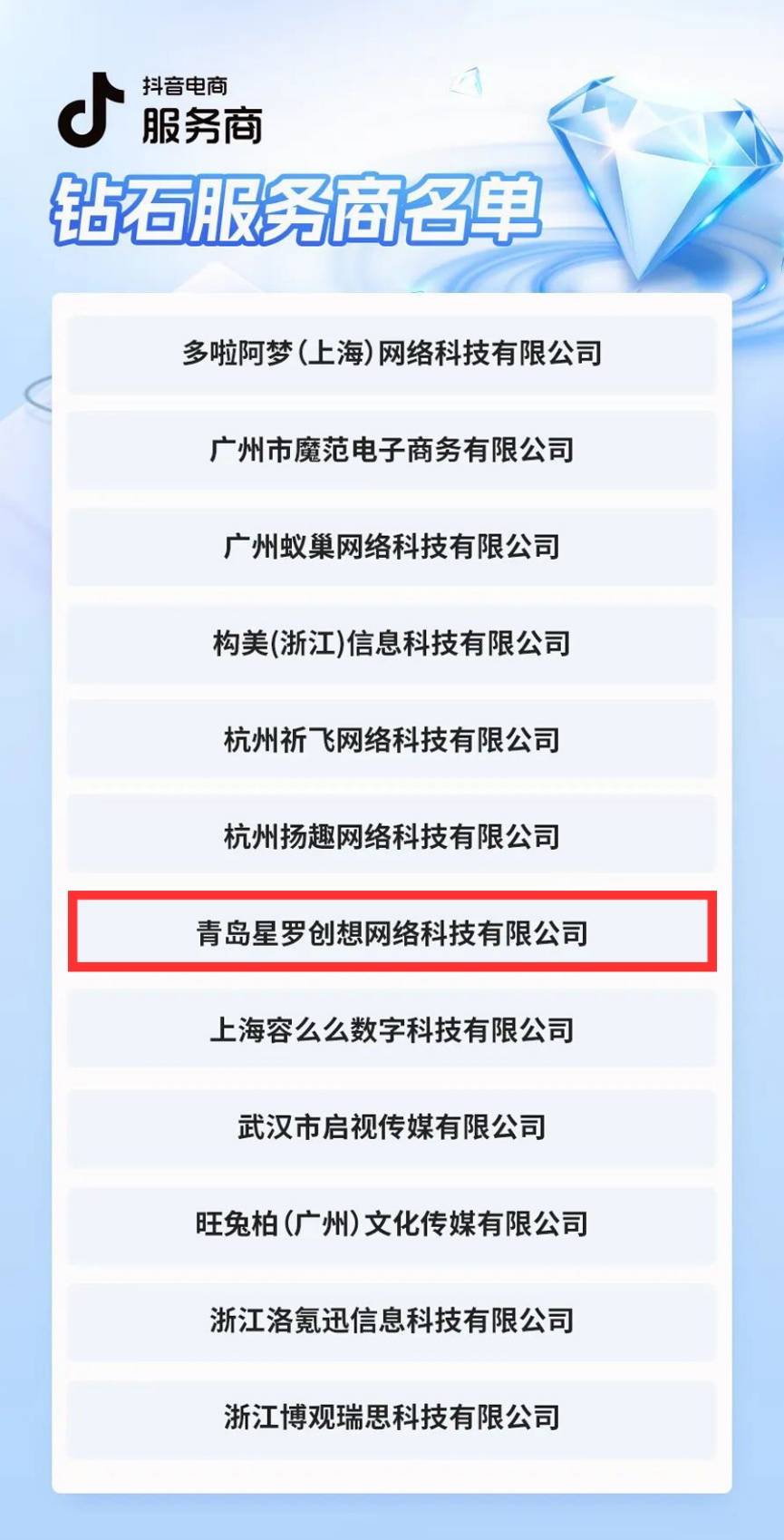 持续收获最高资质认证，值得买科技旗下星罗再度荣膺“抖音电商钻石服务商”