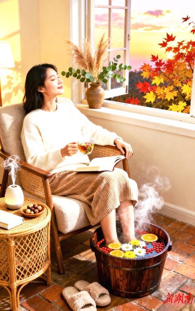 女生泡脚养生指南：祛湿驱寒，越泡越美