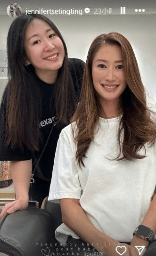 谢霆锋妹妹产后状态曝光！气色红润已迅速恢复身材