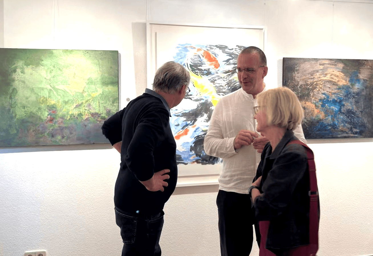 从黄浦江到易北河，中德艺术家联展德国汉堡