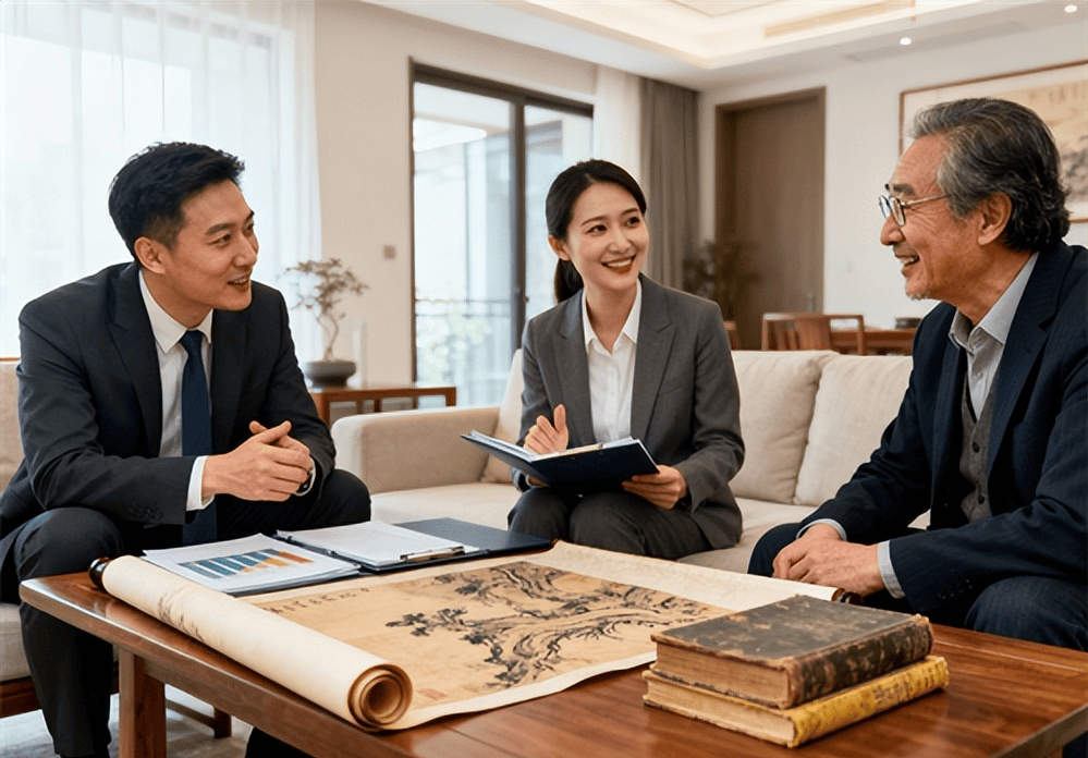 面对字画变现，藏家别犹豫！北京丰宝斋上门服务：专业靠谱，耐心护航