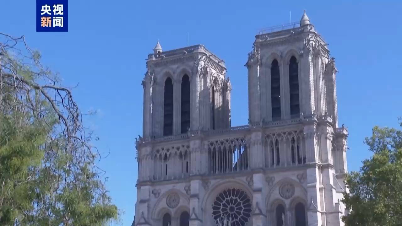 总台记者探访丨巴黎圣母院塔楼重开 缮后细节抢先看