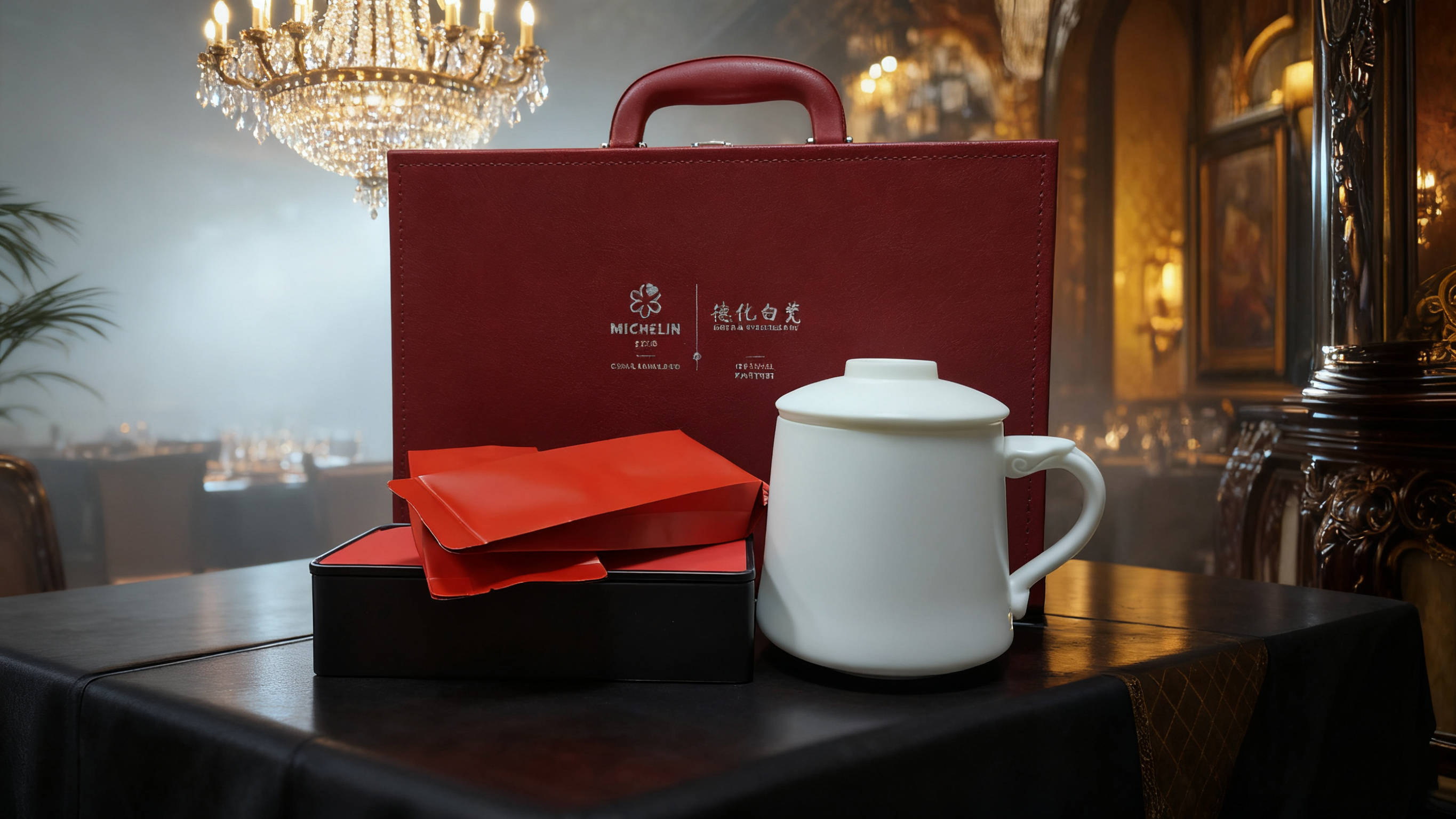 工艺美术大师张国进谈：“高端瓷器办公杯的logo定制”