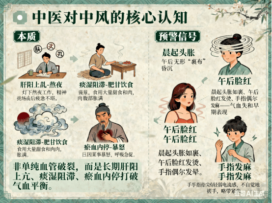 中医视角看中风（脑出血）：防与护干货版