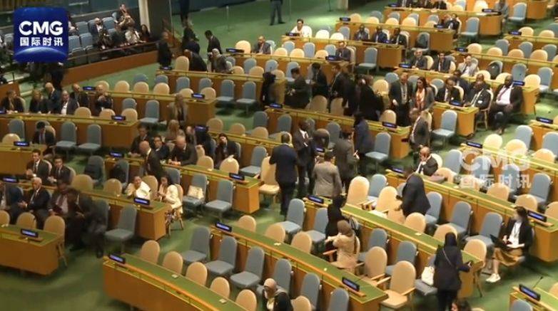 内塔尼亚胡在联合国大会演讲，多国代表离场！特朗普：不会允许以色列吞并约旦河西岸