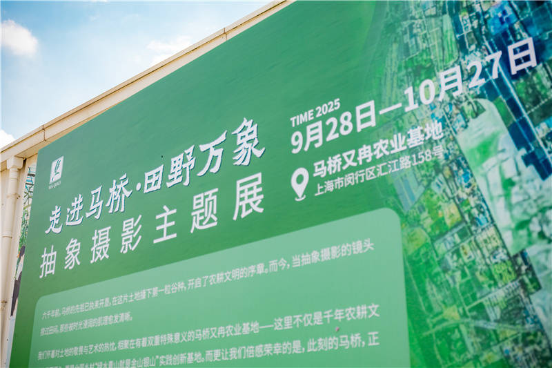 绘就乡村振兴艺术画卷 “走进马桥·田野万象”抽象摄影主题展开幕