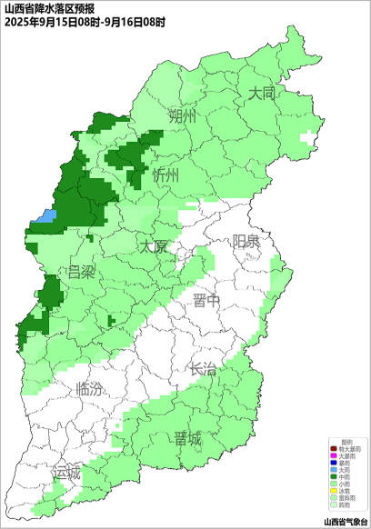 近期山西降雨降温 旅客注意安全！