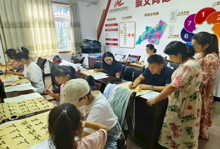 重庆渝北石船镇开展文化艺术培训班活动