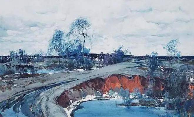 俄罗斯的绝美风景油画，快来看看