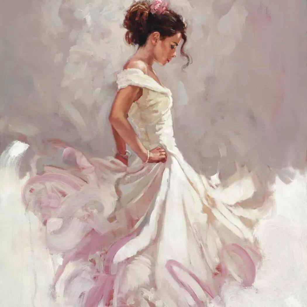 油画、舞蹈，将女性魅力表现淋漓尽致