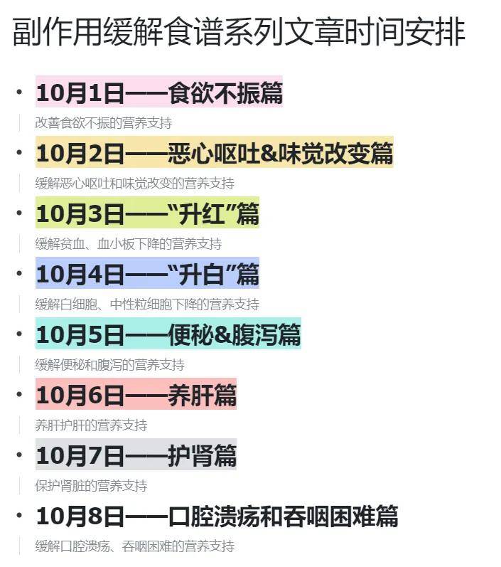 化疗减少副作用，白细胞太低时肿瘤患者如何升白自救？丨副作用缓解食谱